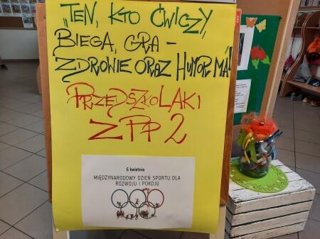 DZIEŃ SPORTU-BIEG PO WIELKANOCNE JAJO J i A