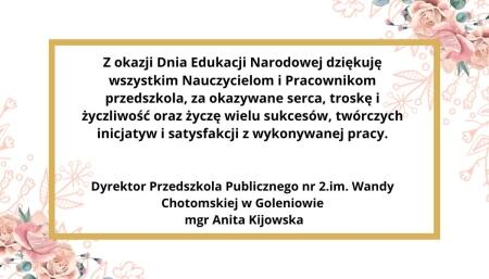 Podziękowania
