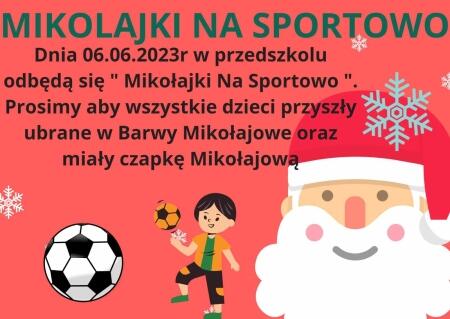 MIKOŁAJKI NA SPORTOWO