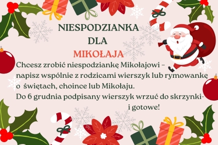 Niespodzianka dla Mikołaja