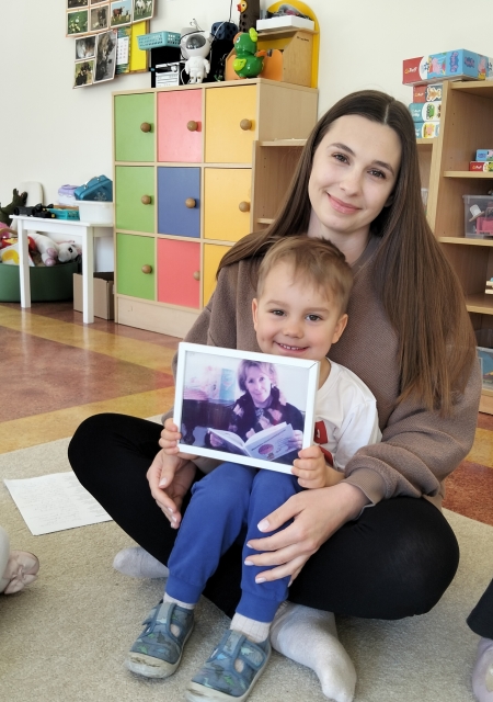 ''Hipopotam'' Wanda Chotomska. Mama Nikosia 